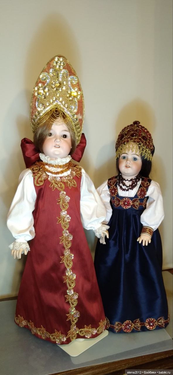 Кокошники из Кокошкино — Авторские украшения и аксессуары для кукол: фото