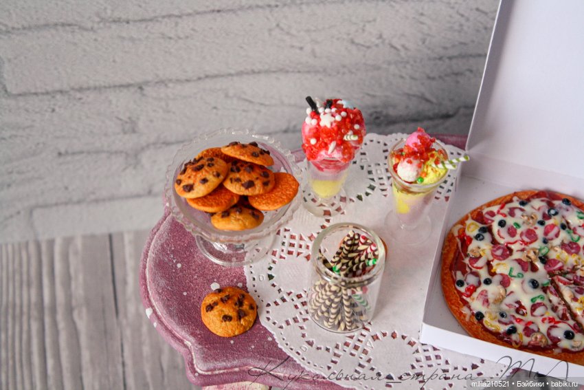 Ура! Каникулы — Кукольная миниатюра своими руками: еда