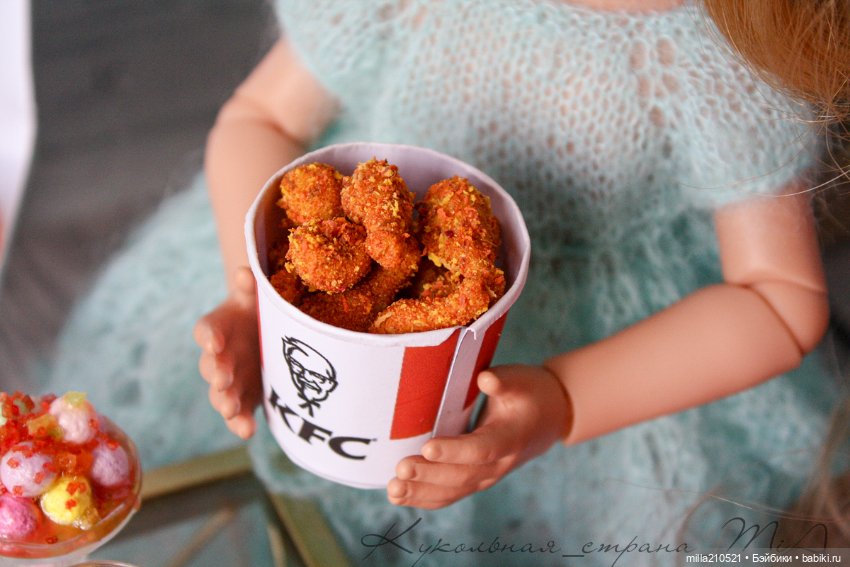 Ура! Каникулы — Кукольная миниатюра своими руками: еда