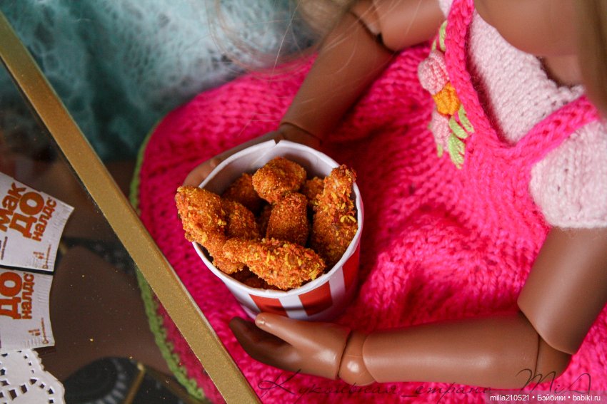 Ура! Каникулы — Кукольная миниатюра своими руками: еда