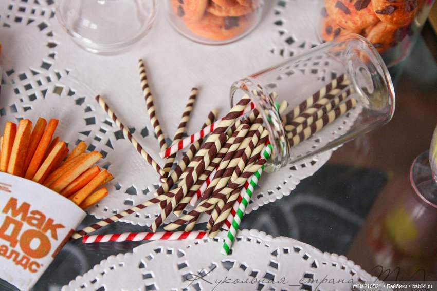 Ура! Каникулы — Кукольная миниатюра своими руками: еда