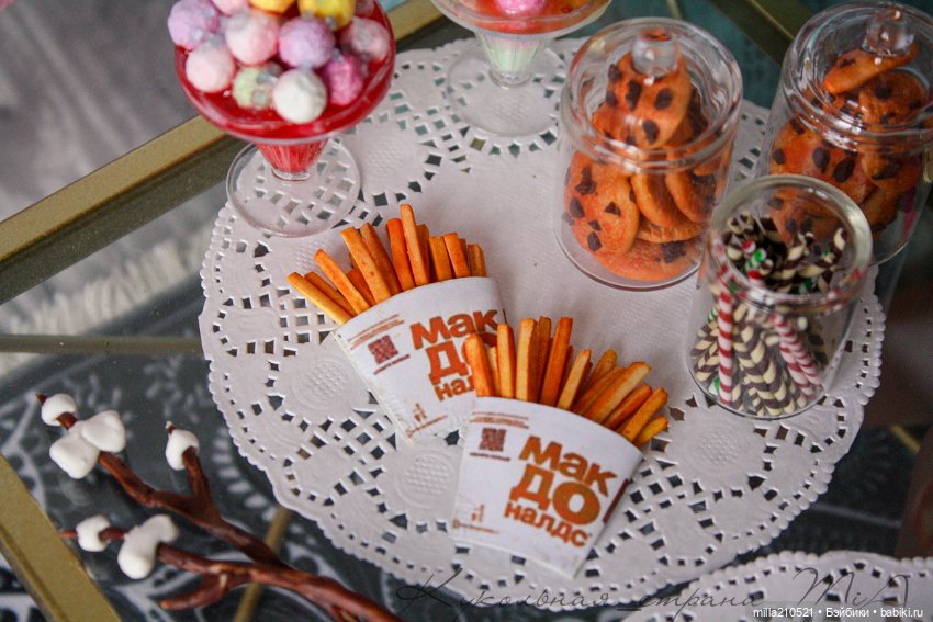 Ура! Каникулы — Кукольная миниатюра своими руками: еда (фото 5)