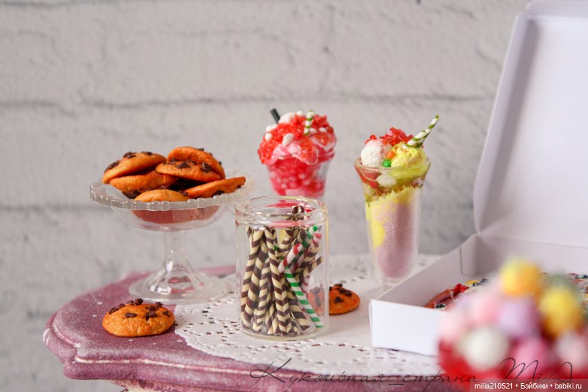 Ура! Каникулы — Кукольная миниатюра своими руками: еда