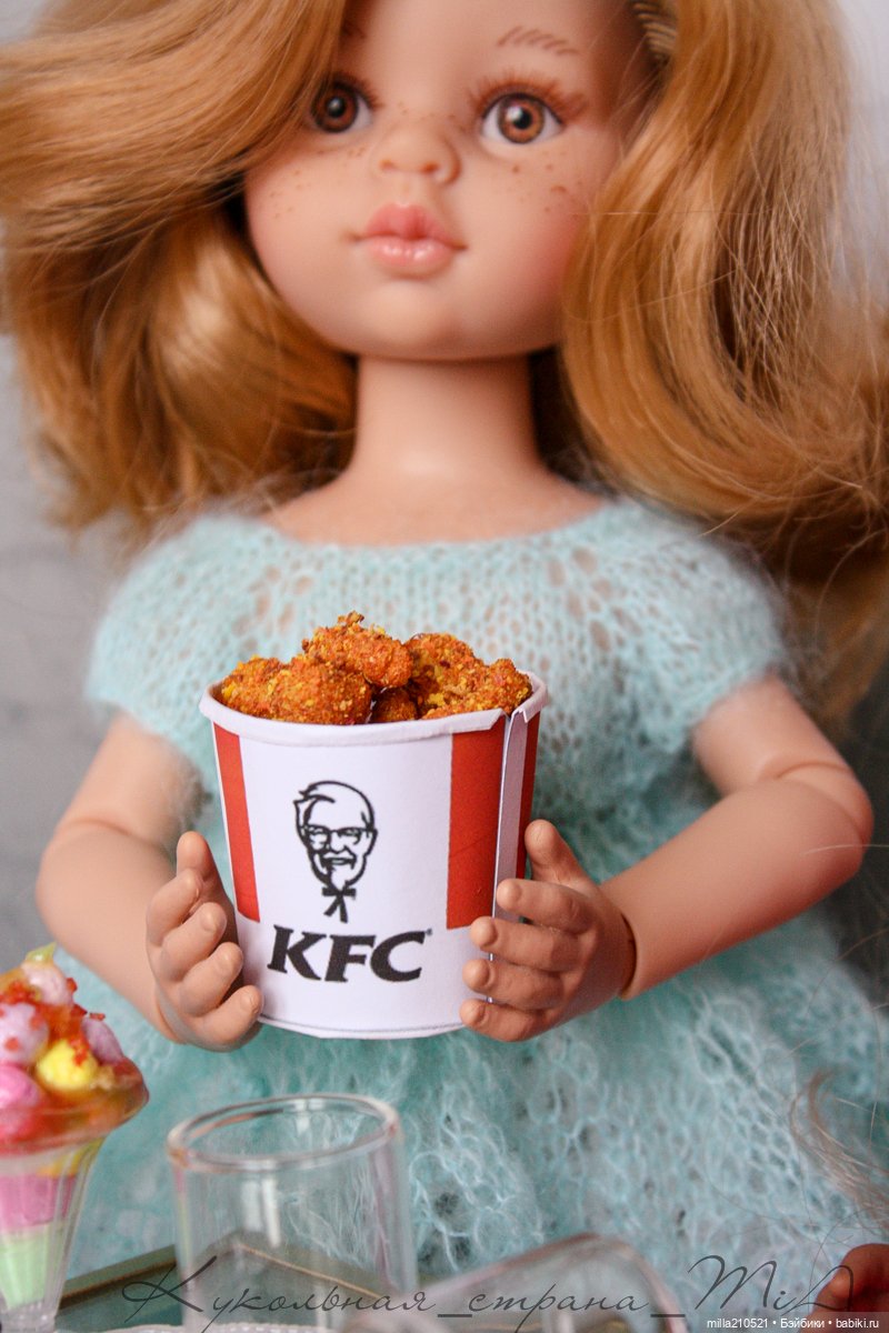 Ура! Каникулы — Кукольная миниатюра своими руками: еда