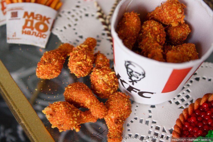 Ура! Каникулы — Кукольная миниатюра своими руками: еда