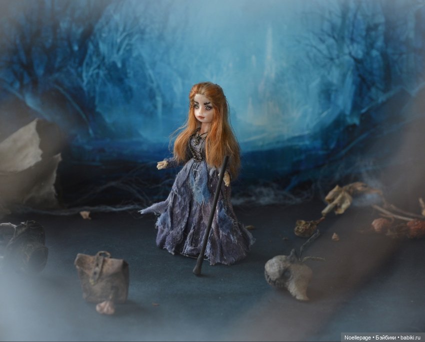 Ведьмы разные нужны. Подборка миниатюрных колдуний (фото 9)