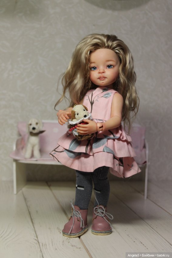 Лерка и ее подарок — ООАК Paola Reina (Паола Рейна) и испанских кукол: перерисовка