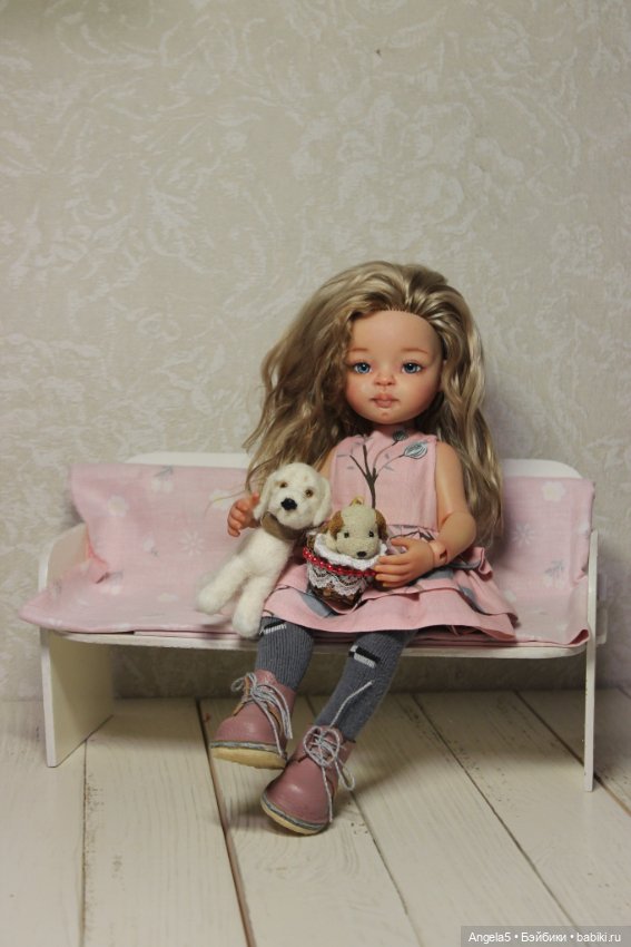 Лерка и ее подарок — ООАК Paola Reina (Паола Рейна) и испанских кукол: перерисовка