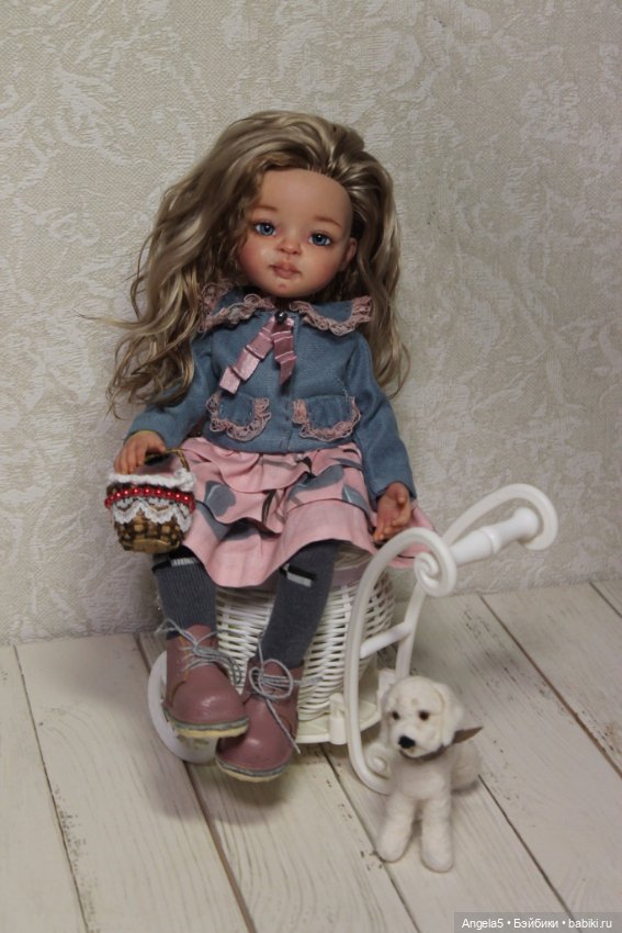 Лерка и ее подарок — ООАК Paola Reina (Паола Рейна) и испанских кукол: перерисовка