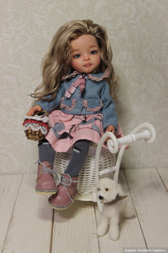Лерка и ее подарок — ООАК Paola Reina (Паола Рейна) и испанских кукол: перерисовка (фото 2)