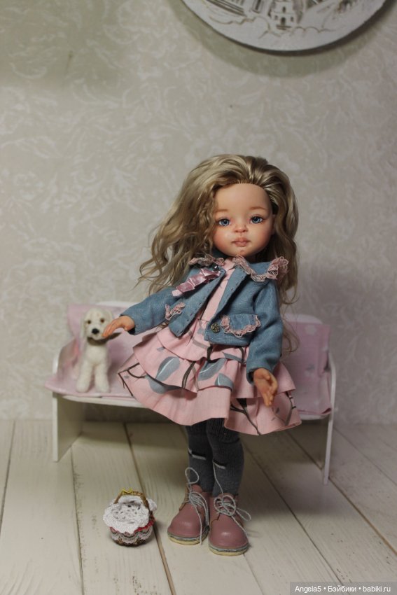 Лерка и ее подарок — ООАК Paola Reina (Паола Рейна) и испанских кукол: перерисовка (фото 8)