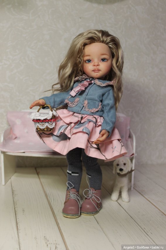 Лерка и ее подарок — ООАК Paola Reina (Паола Рейна) и испанских кукол: перерисовка (фото 4)