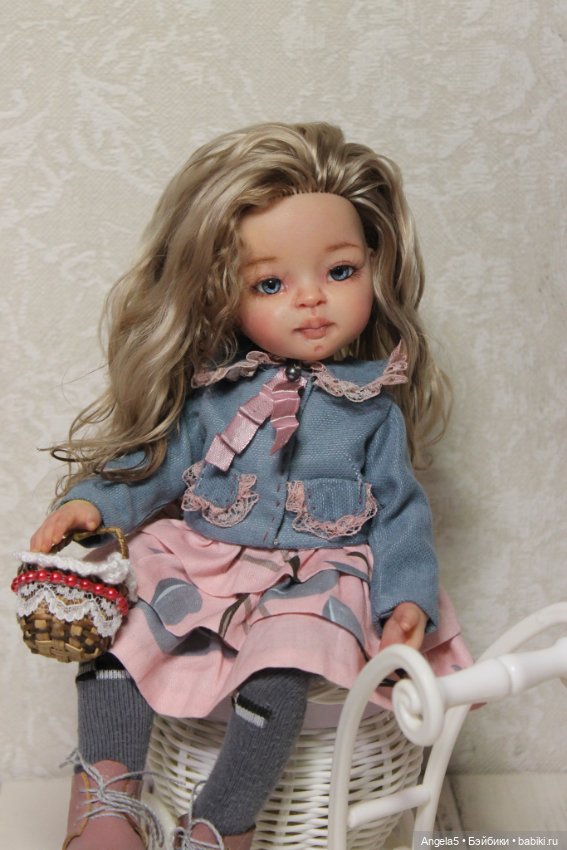 Лерка и ее подарок — ООАК Paola Reina (Паола Рейна) и испанских кукол: перерисовка (фото 3)