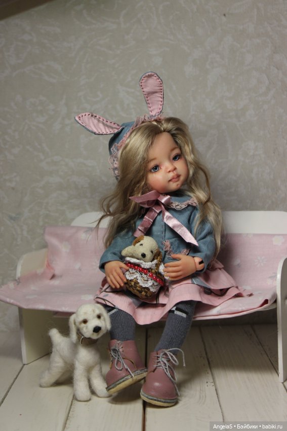 Лерка и ее подарок — ООАК Paola Reina (Паола Рейна) и испанских кукол: перерисовка