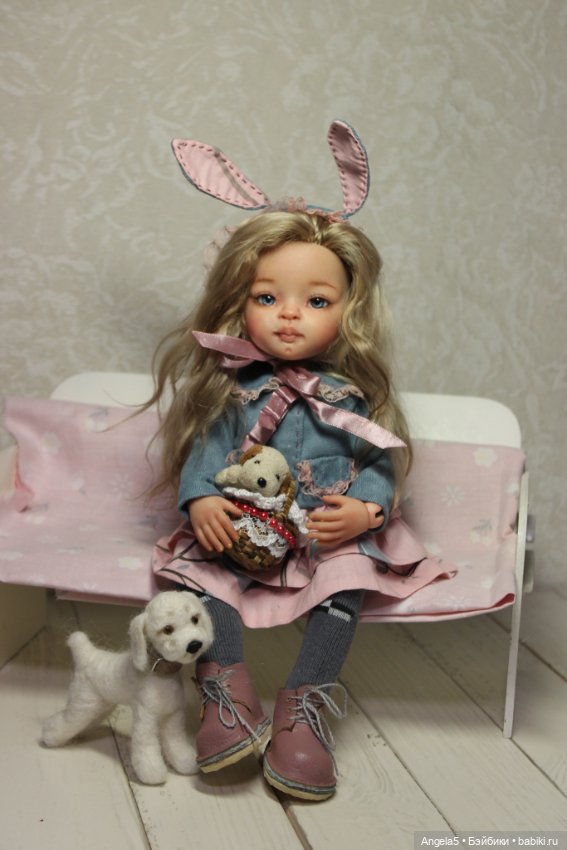 Лерка и ее подарок — ООАК Paola Reina (Паола Рейна) и испанских кукол: перерисовка