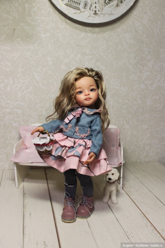 Лерка и ее подарок — ООАК Paola Reina (Паола Рейна) и испанских кукол: перерисовка (фото 5)
