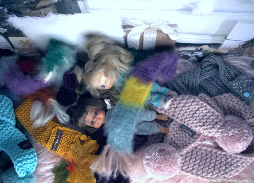 Про шарфики. Много-много шарфов