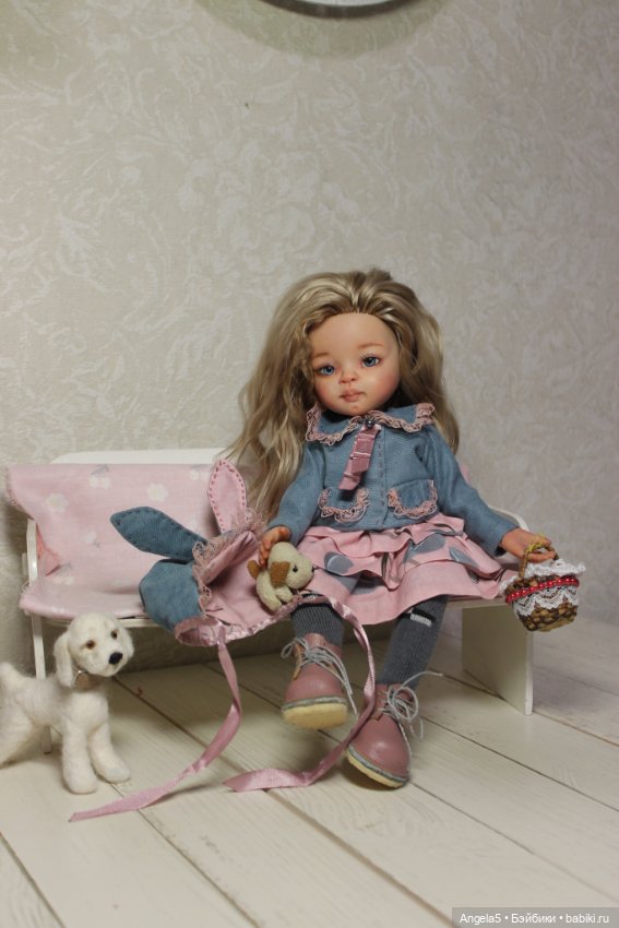 Лерка и ее подарок — ООАК Paola Reina (Паола Рейна) и испанских кукол: перерисовка