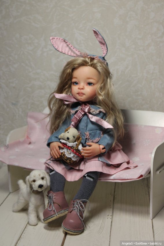 Лерка и ее подарок — ООАК Paola Reina (Паола Рейна) и испанских кукол: перерисовка