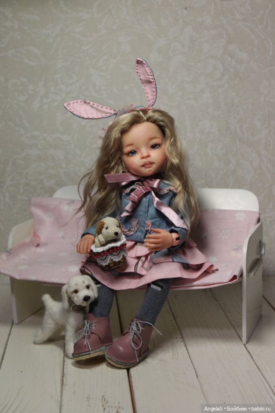 Лерка и ее подарок — ООАК Paola Reina (Паола Рейна) и испанских кукол: перерисовка