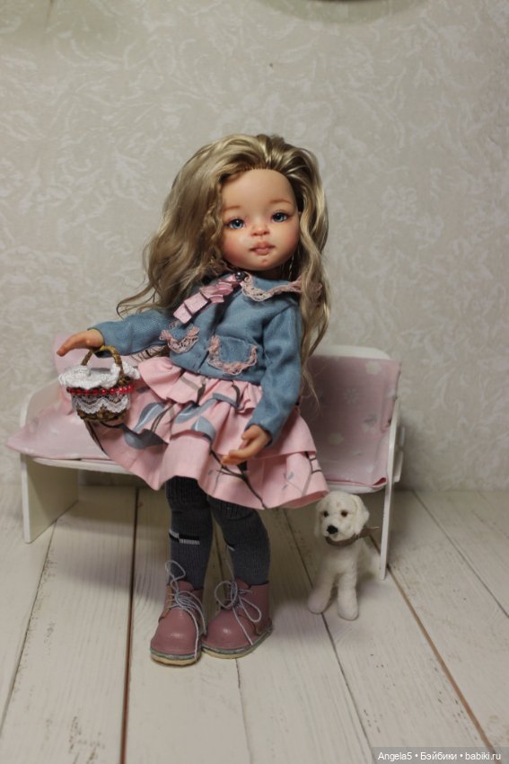 Лерка и ее подарок — ООАК Paola Reina (Паола Рейна) и испанских кукол: перерисовка (фото 6)