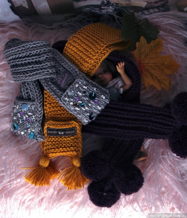 Про шарфики. Много-много шарфов