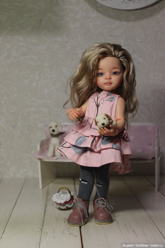 Лерка и ее подарок — ООАК Paola Reina (Паола Рейна) и испанских кукол: перерисовка (фото 10)