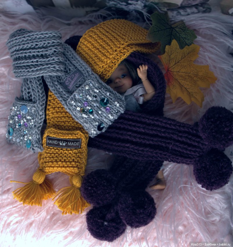 Про шарфики. Много-много шарфов