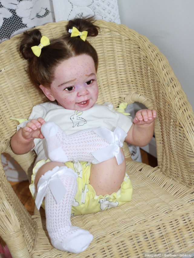 Кукла реборн Яночка — Куклы Реборн (Reborn): работы мастеров (фото 4)