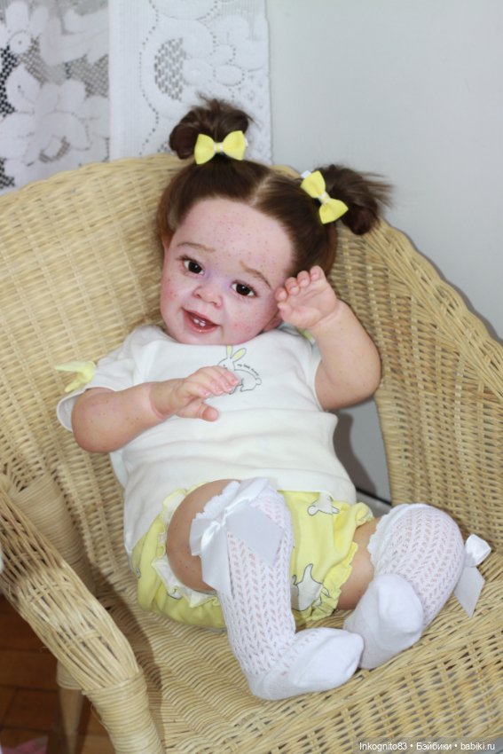 Кукла реборн Яночка — Куклы Реборн (Reborn): работы мастеров (фото 9)