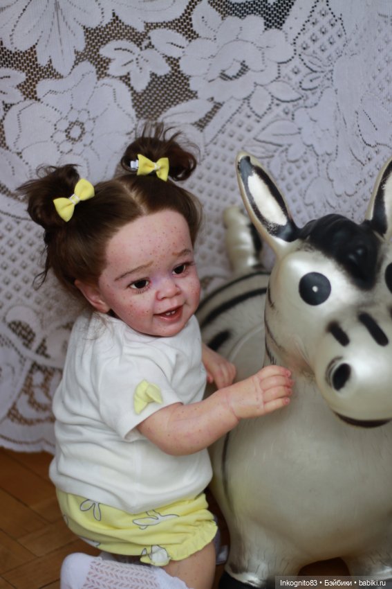 Кукла реборн Яночка — Куклы Реборн (Reborn): работы мастеров