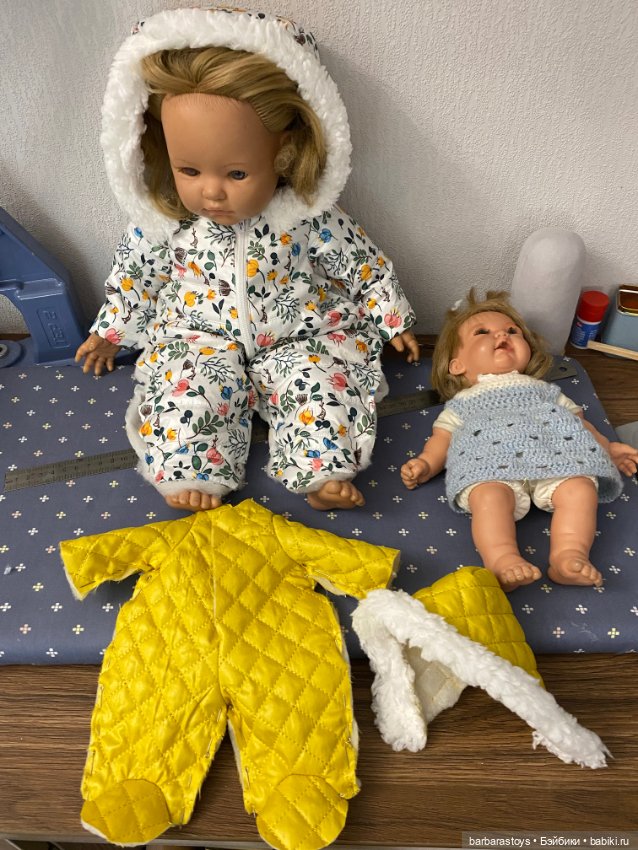 Швейные кукольные будни - когда куклы замерзли