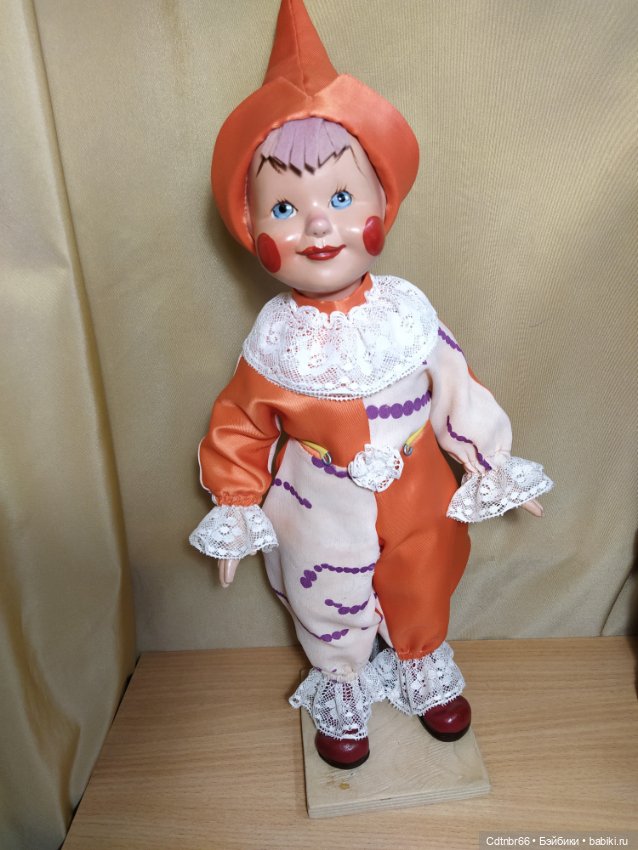 Реставрация опилочных кукол СССР. Негр и Клоун