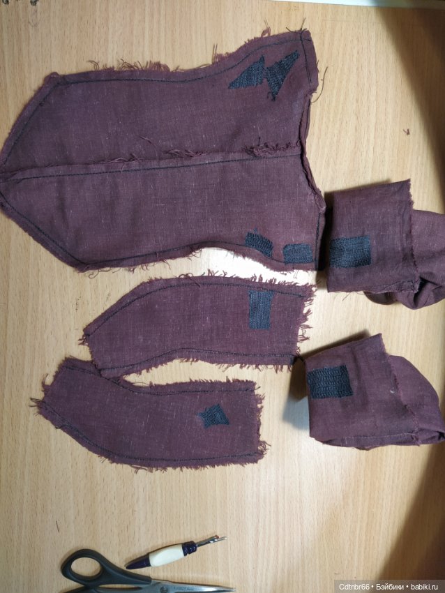 Реставрация опилочных кукол СССР. Негр и Клоун