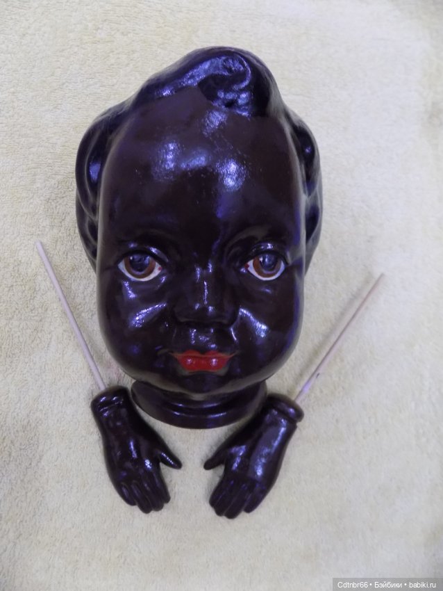 Реставрация опилочных кукол СССР. Негр и Клоун