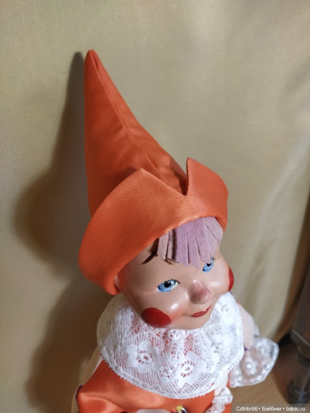 Реставрация опилочных кукол СССР. Негр и Клоун