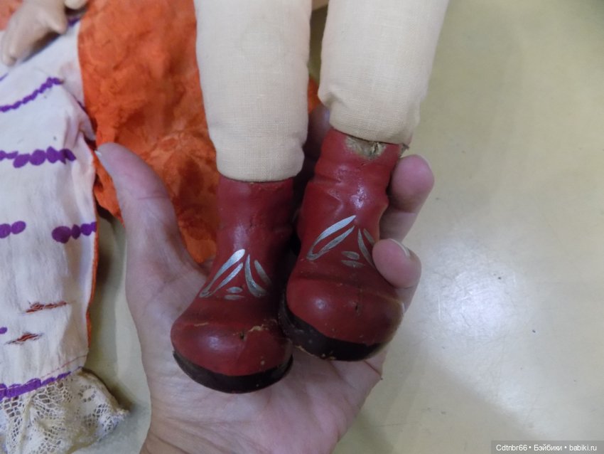 Реставрация опилочных кукол СССР. Негр и Клоун