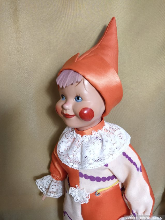 Реставрация опилочных кукол СССР. Негр и Клоун