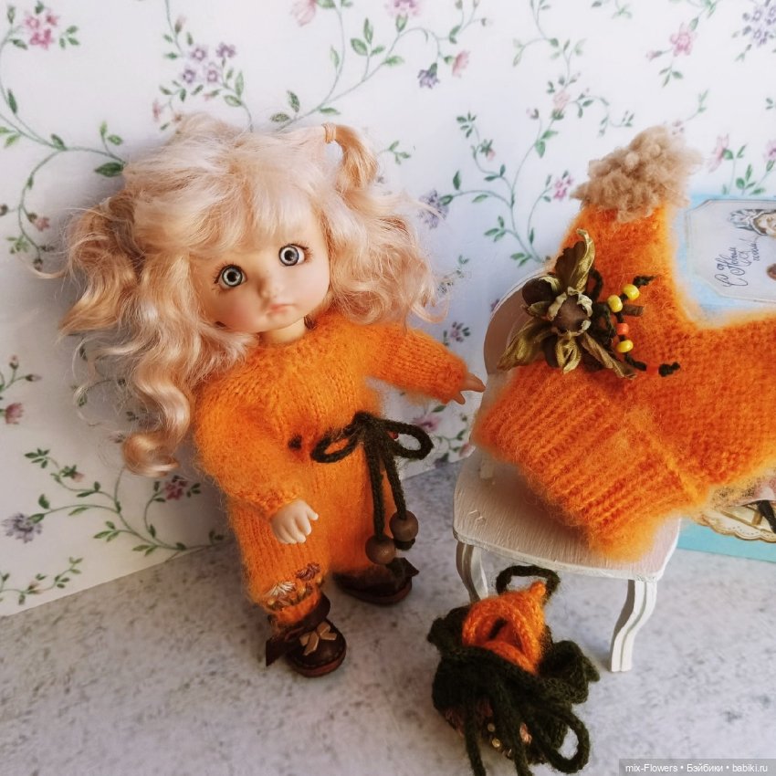 Вяжу куколкам - Белочка 2