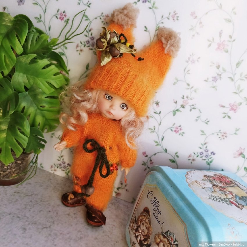 Вяжу куколкам - Белочка 2