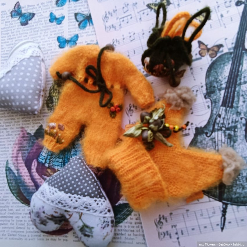 Вяжу куколкам - Белочка 2