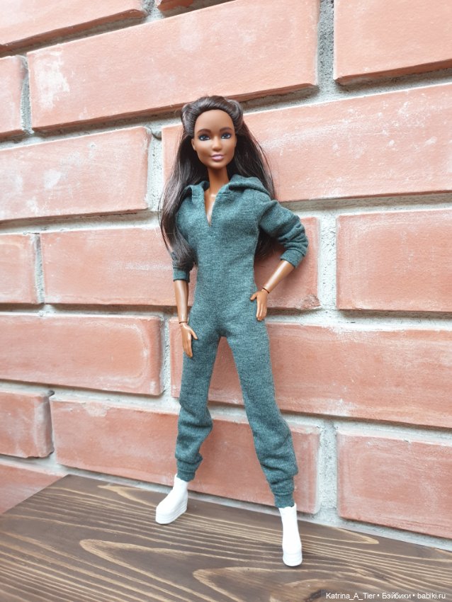 Наташа. Комбинезон — Одежда и обувь для кукол своими руками: фото (фото 4)