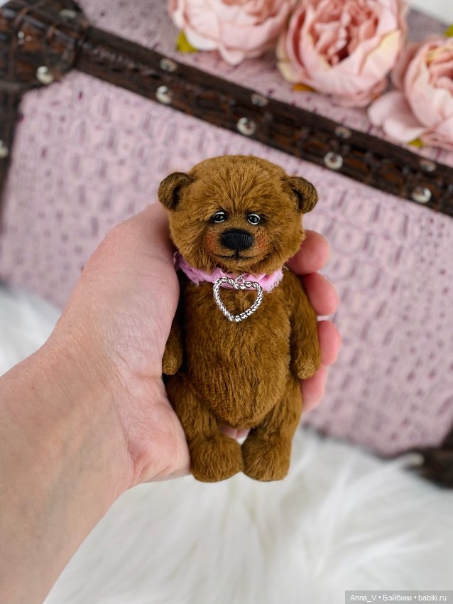 Тедди мишка Алиф — Авторские мишки Тедди и друзья: фото (фото 2)