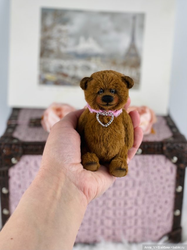 Тедди мишка Алиф — Авторские мишки Тедди и друзья: фото (фото 3)