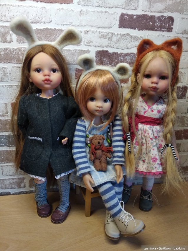 Забавные Зверюшки — ООАК Paola Reina (Паола Рейна) и испанских кукол: перерисовка (фото 5)
