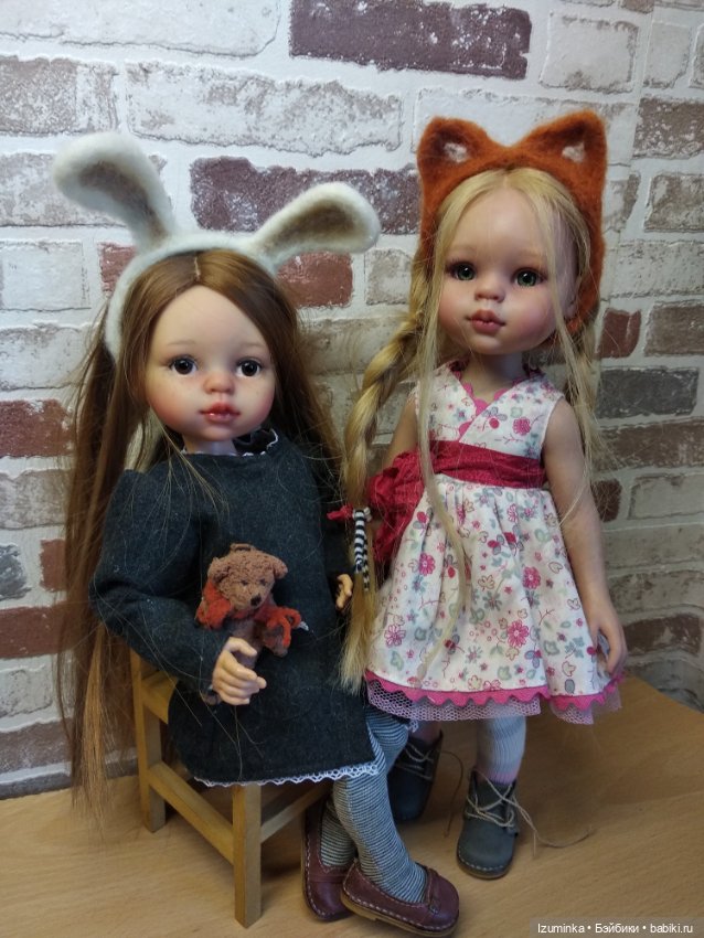 Забавные Зверюшки — ООАК Paola Reina (Паола Рейна) и испанских кукол: перерисовка (фото 4)