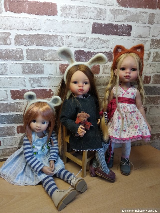Забавные Зверюшки — ООАК Paola Reina (Паола Рейна) и испанских кукол: перерисовка (фото 7)