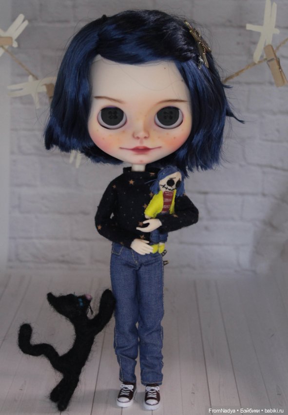 Фотографии Коралины с фотошопом и без. Мой кастом блайз (фото 10)