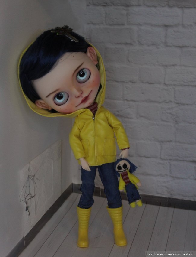 Фотографии Коралины с фотошопом и без. Мой кастом блайз