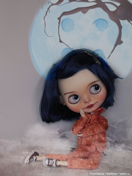 Фотографии Коралины с фотошопом и без. Мой кастом блайз